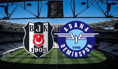 Vodafone Park’ ta zirve mücadelesi: Beşiktaş – Adana Demirspor maçı saat kaçta, hangi kanalda? Maçı canlı izle