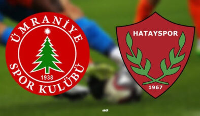 Günün maçı: Ümraniyespor – Hatayspor maçı saat kaçta, hangi kanalda? Maçı canlı izle
