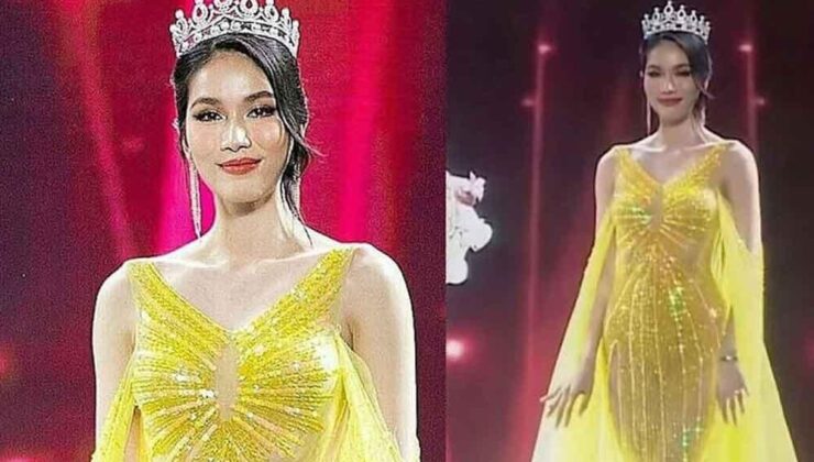 Transparan sahne kıyafeti kriz çıkardı