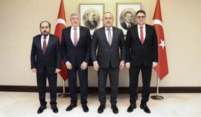 Bakan Çavuşoğlu, Suriyeli muhalif liderlerle görüştü