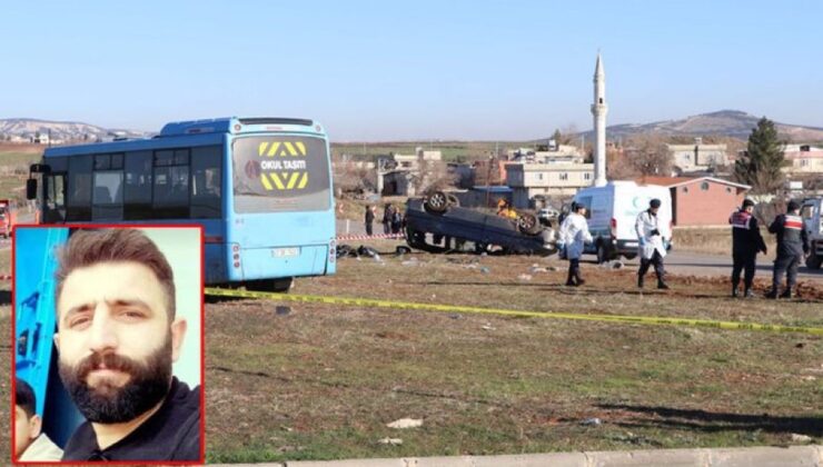 Gaziantep’ te otomobil ile servis otobüsü çarpıştı: 2 kişi hayatını kaybetti