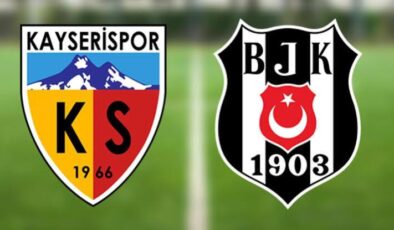 Beşiktaş’ ta hedef 3 puan: Beşiktaş – Kayserispor maçı saat kaçta, hangi kanalda? Maçı canlı izle