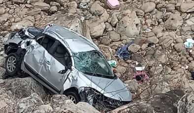 Torununu kurtarmak için kendini feda etti