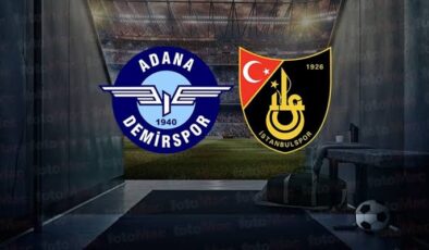 Günün maçı: Adana Demirspor – İstanbulspor maçı saat kaçta, hangi kanalda? Maçı canlı izle