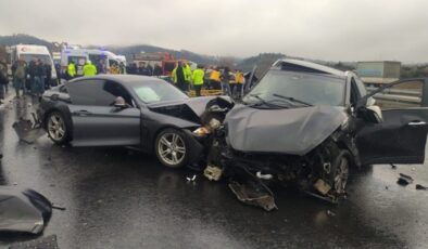 Kuzey Marmara Otoyolu’ nda feci kaza: 4 kişi öldü, 6 kişi yaralandı