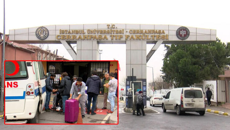 İstanbul Üniversitesi Cerrahpaşa Tıp Fakültesi’ nin tahliyesi başladı