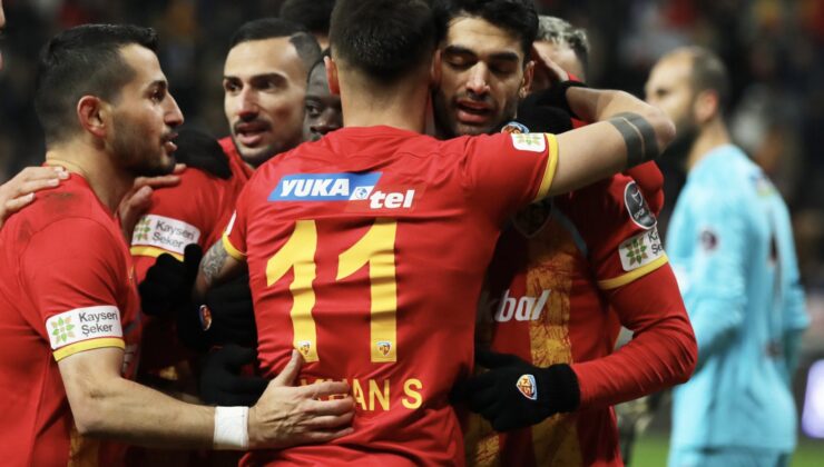 Kayserispor çıkışını devam ettiriyor