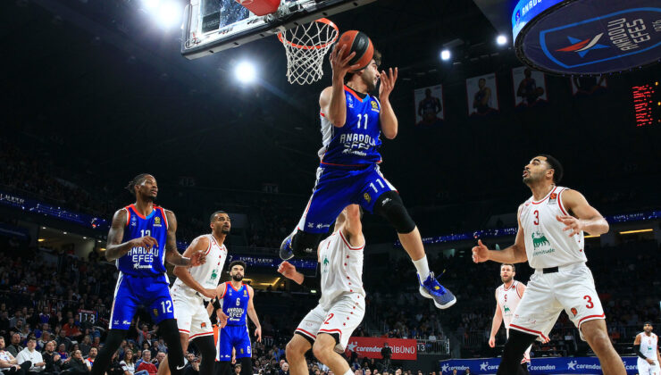 Anadolu Efes, Milan karşısında şov yaptı