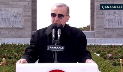 Cumhurbaşkanı Erdoğan: Depremin yaralarını ancak Çanakkale ruhu ile sarabiliriz