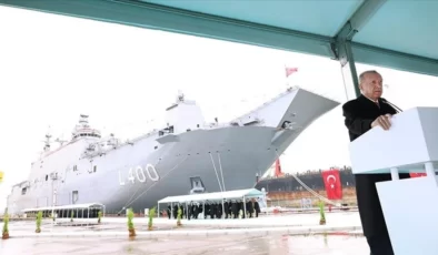 Bir milli gurur daha: TCG Anadolu Gemisi göreve başladı