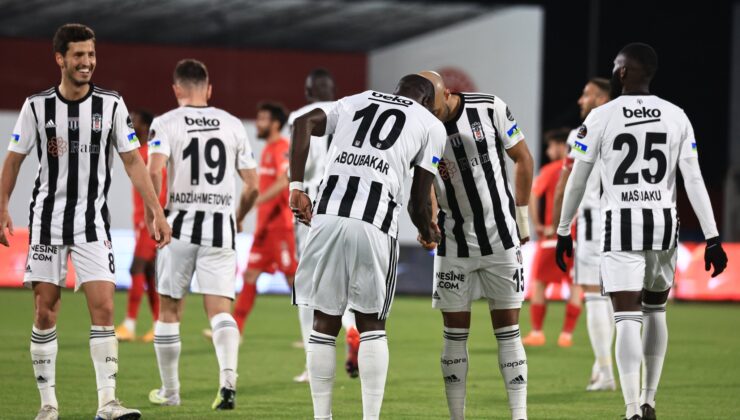 Beşiktaş zirve takibine devam ediyor