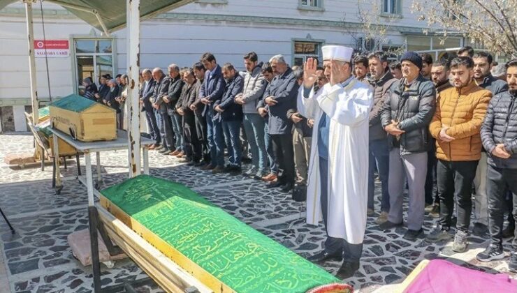 Aile içi vahşet kurbanı 6 kişi toprağa verildi