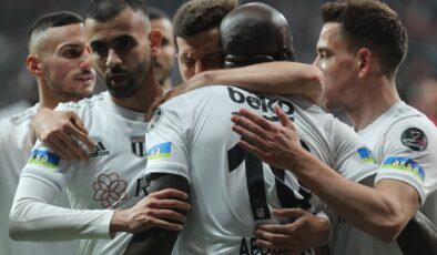 Beşiktaş, üste üste 5. maçında da galibiyetle ayrıldı