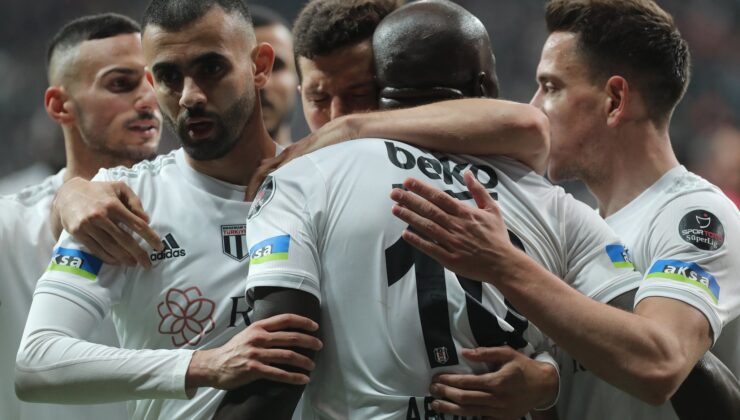 Beşiktaş, üste üste 5. maçında da galibiyetle ayrıldı