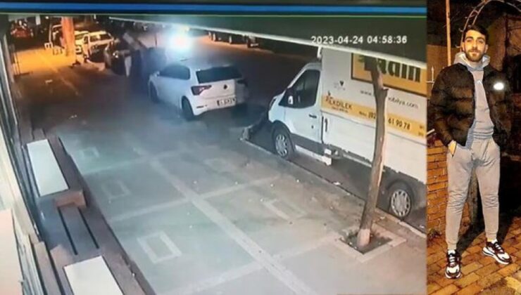 Park halindeki  kamyonete çarpan motokurye hayatını kaybetti