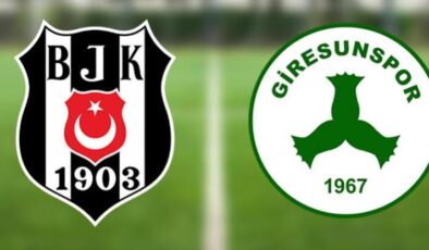 Beşiktaş’ ta hedef galibiyet: Beşiktaş – Giresunspor maçı saat kaçta, hangi kanalda? Maçı canlı izle