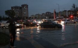 Ankara sağanak ve doluya teslim
