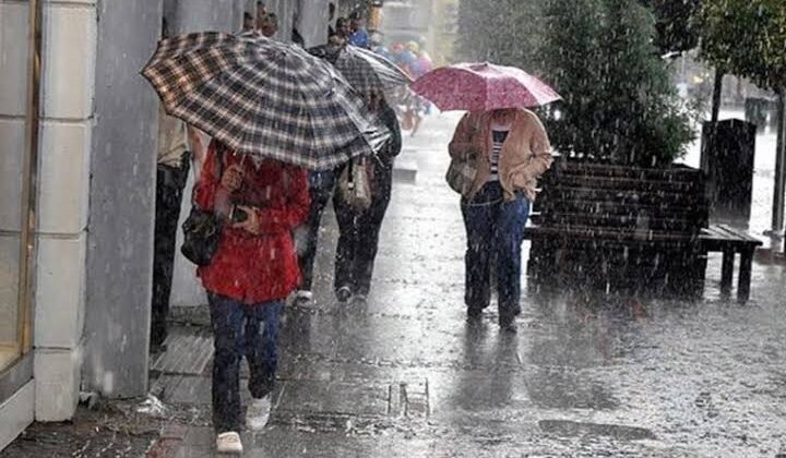 İstanbul ve 20 il için sağanak yağış uyarısı