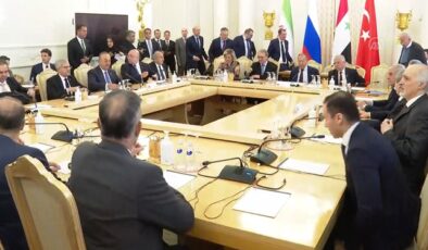 Moskova’ da 4’ lü Suriye toplantısı yapıldı