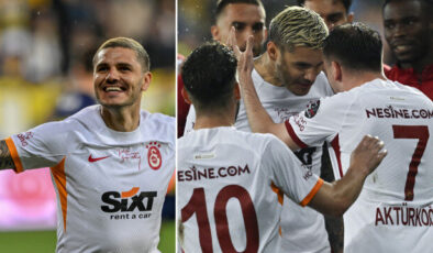 Galatasaray şampiyonluğunu Ankara’da ilan etti
