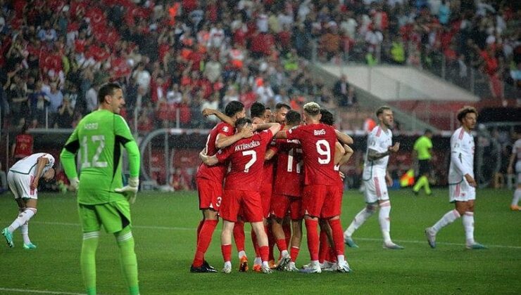 A Millilerimiz EURO 2024 yolunu yarıladı