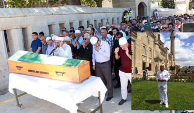 Selimiye Camii’nin ünlü müezzini son yolculuğuna uğurlandı