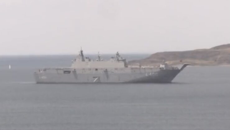 Milli gurur TCG Anadolu Büyükçekmece’de