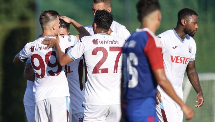 Trabzonspor, hazırlık maçında Macar ekibi ile karşılaştı