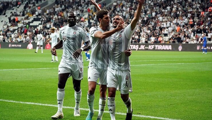 Beşiktaş, ilk maçta avantajı yakaladı
