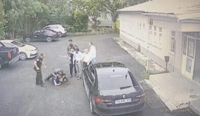 Kaymakam koruması polis, gazeteciyi darp etti