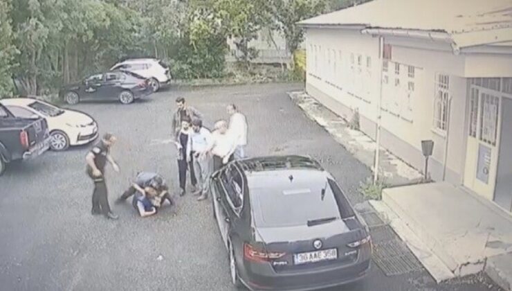 Kaymakam koruması polis, gazeteciyi darp etti