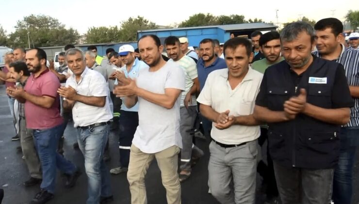 Avcılar Belediyesi’nde işçiler eylem başlattı