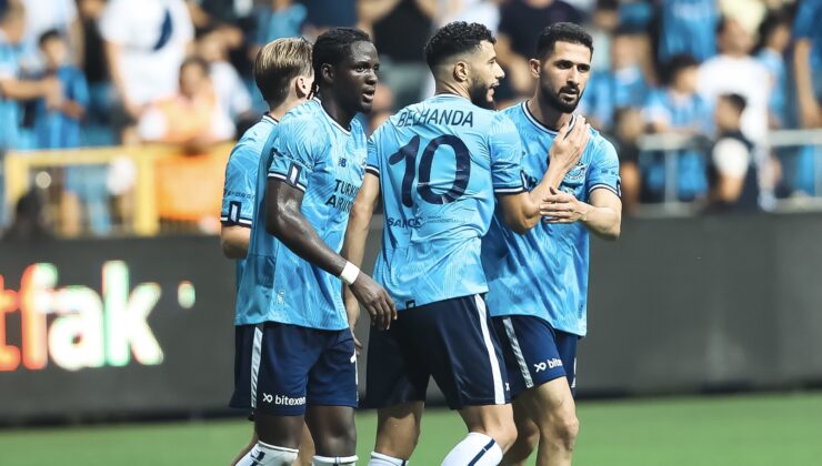 Adana Demirspor, 10 kişiyle turladı