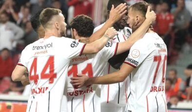 Gaziantep FK, Samsun deplasmanında 3 puanla dönüyor