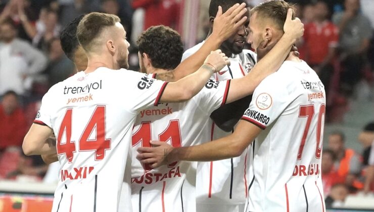 Gaziantep FK, Samsun deplasmanında 3 puanla dönüyor