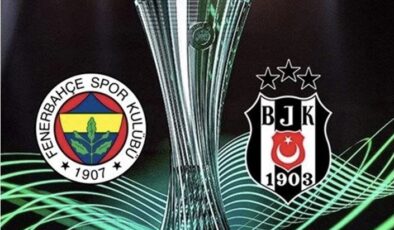 Fenerbahçe ve Beşiktaş’ın maç proğramı belli oldu