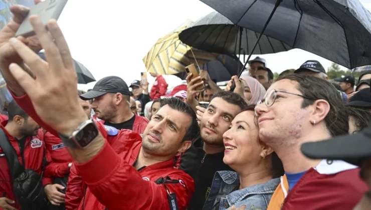 Ankara’da TEKNOFEST izdihamı