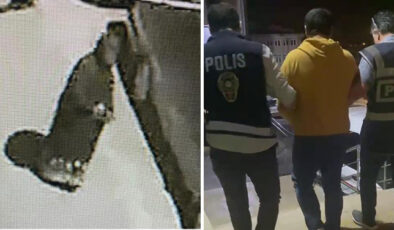 Etekli hırsız yakalandı