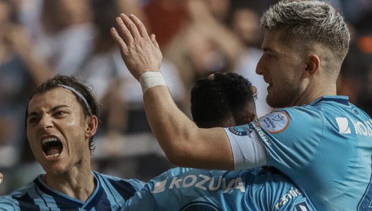 Adana’da Beşiktaş dağıldı: Adana Demirspor 35 yıl sonra galip geldi