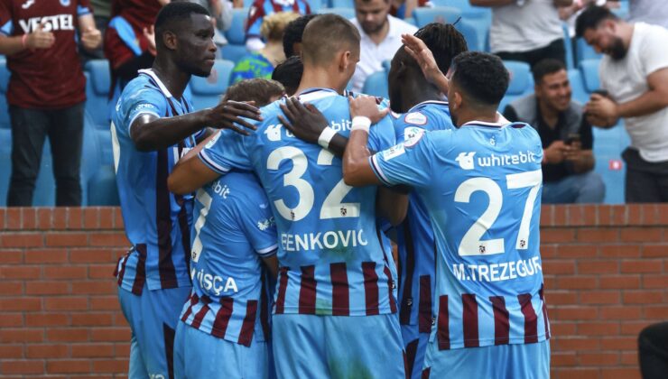 Trabzonspor zorladığı karşılaşmadan 3 puanla ayrıldı