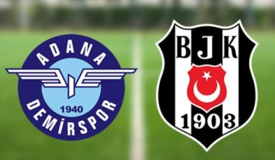Adana’da dev karşılaşma: Adana Demirspor – Beşiktaş maçı saat kaçta, hangi kanalda? Maçı canlı izle