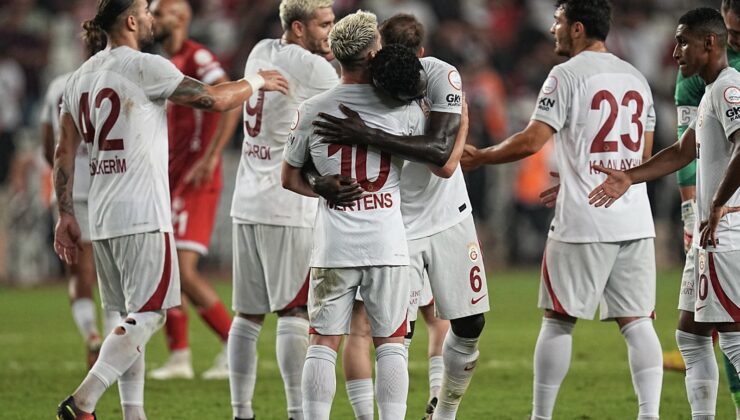 Galatasaray’da kazanmaya devam ediyor