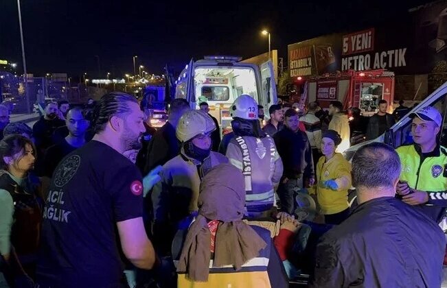 E -5’te feci kaza: Lüks cip bariyerlere çarptı, genç sürücüsü hayatını kaybetti