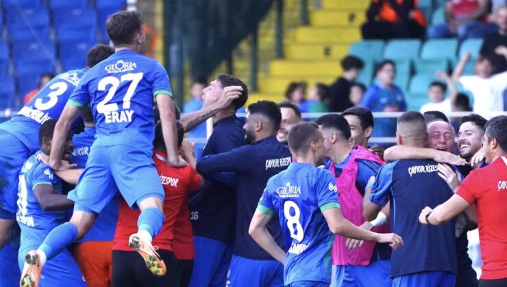 10 kişilik Rizespor 3 puanı almasını bildi