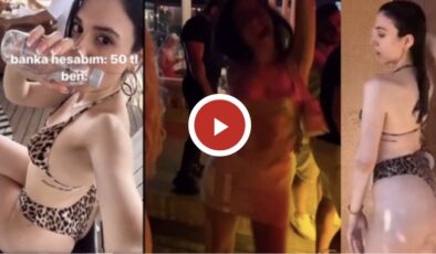 “50 TL PARAM VAR” DEDİ ULTRA LÜKS TATİL GÖRÜNTÜLERİNİ PAYLAŞTI