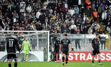 Beşiktaş, Avrupa’ya veda etti