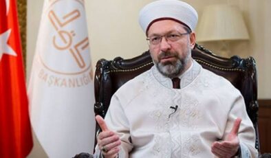 Diyanet İşleri Başkanı Erbaş’ın acı günü