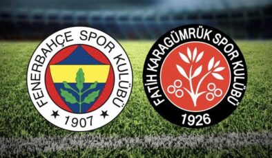Fenerbahçe 3 maçlık hasrete son verebilecek mi? Fenerbahçe – Fatih Karagümrük karşılaşması saat kaçta, hangi kanalda? Maçı canlı izle