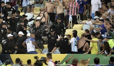 Brezilya – Arjantin maçına yine olaylar damga vurdu