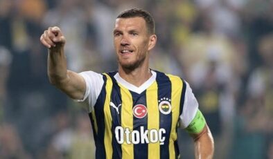 Derbi öncesi Fenerbahçe’de Edin Dzeko ile ilgili yeni gelişme
